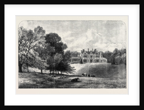Titness Park Sunningdale Berkshire the Residence of the Prince and Princess of Wales Ascot Race Week UK 1866 by Anonymous