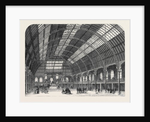 New Market Hall Derby UK 1866 by Anonymous