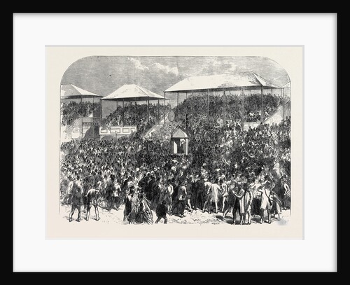 The Derby Day: Showing the Numbers UK 1866 by Anonymous