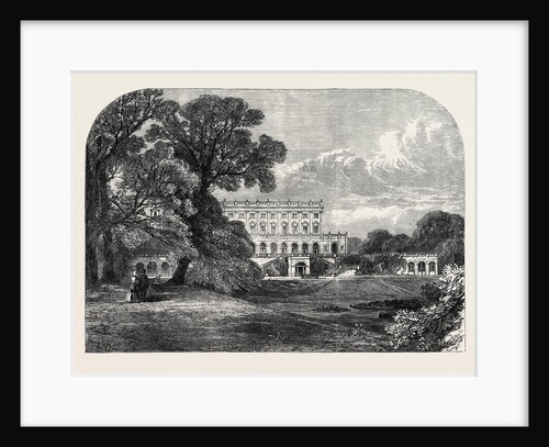 Cliefden the Residence of the Dowager Duchess of Sutherland Visited by the Queen 1866 by Anonymous