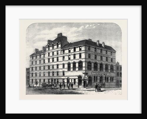 Working Men's Club and Lodging House Old Pye Street Westminster London UK 1866 by Anonymous