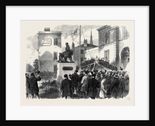 Inauguration of the Statue of the Late Mr. Richard Green at the Public Baths Poplar 1866 by Anonymous