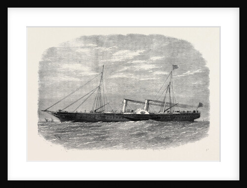 The Viceroy of Egypt's New State Yacht Mahrusseh 1866 by Anonymous