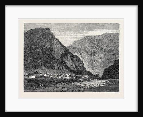 Town of Yale British Columbia 1866 by Anonymous
