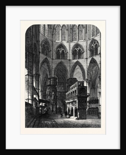 Chapel and Shrine of Edward the Confessor Westminster Abbey London UK 1866 by Anonymous