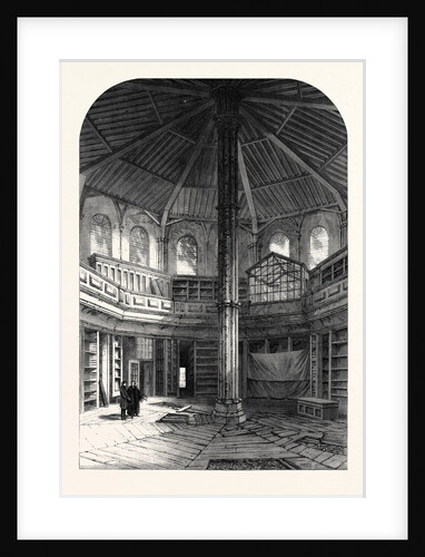 The Chapter House Westminster Abbey London UK 1866 by Anonymous