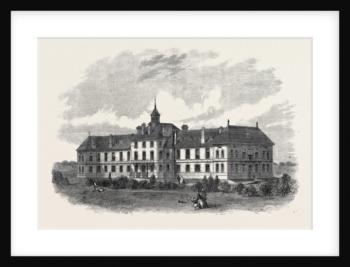 The Royal Surrey County Hospital UK 1866 by Anonymous