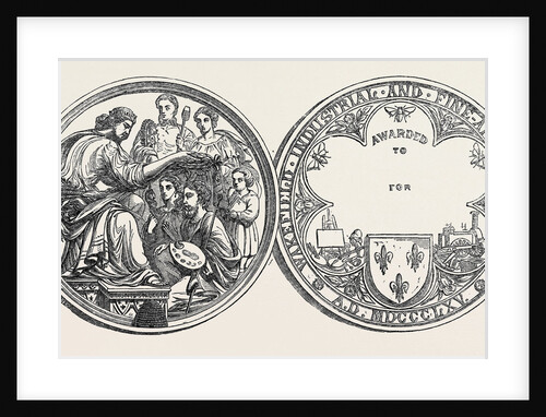 The Wakefield Industrial Exhibition Prize Medal 1866 by Anonymous
