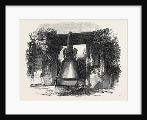The Mengoon Bell Mandalay Burmah 1866 by Anonymous