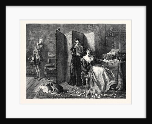Passion and Patience, in the Exhibition of the Society of British Artists 1866 by Anonymous