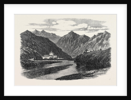 The War in Bhootan: Punakha Bhootan 1866 by Anonymous
