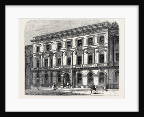 East India United Service Clubhouse St. James's Square London UK 1866 by Anonymous