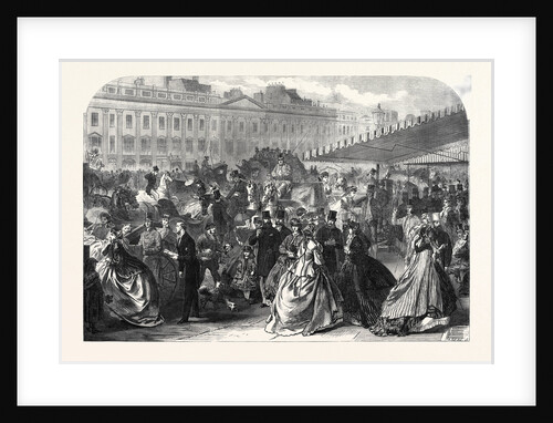 Regent Street in the Season London UK 1866 by Anonymous