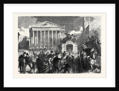 A Spring Shower London UK 1866 by Anonymous