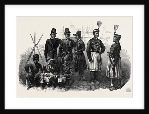 Amazons of the King of Siam's Guard 1866 by Anonymous