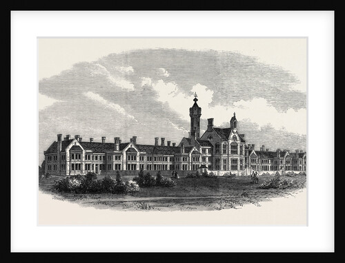 The City Lunatic Asylum Near Dartford UK 1866 by Anonymous