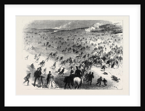 The Volunteer Review at Brighton: An Incident at the Review: Starting a Hare UK 1866 by Anonymous