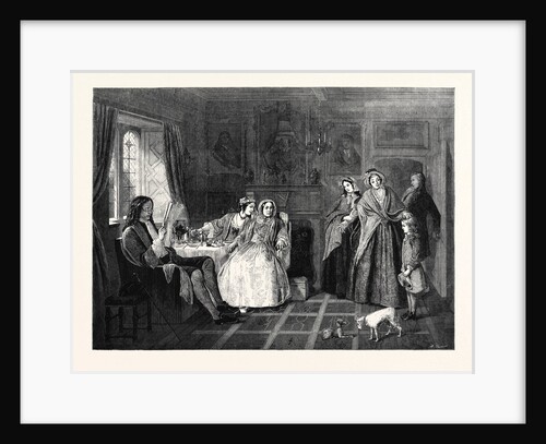Country Cousins, in the National Gallery (British School) 1866 by Anonymous