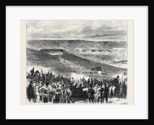 The Volunteers at Brighton: Shooting for the Town Prizes at the Sheepcote Battery UK 1866 by Anonymous