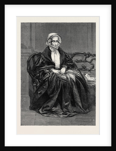 The Late Marie Amelie D'Orleans Ex-Queen of the French 1866 by Anonymous