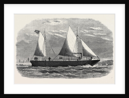 Barge for Conveying Invalids to Haslar and Netley Hospitals 1866 by Anonymous
