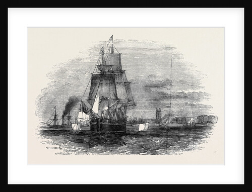 Tie First Greenland Whaling Ship Leaving Hull by Anonymous
