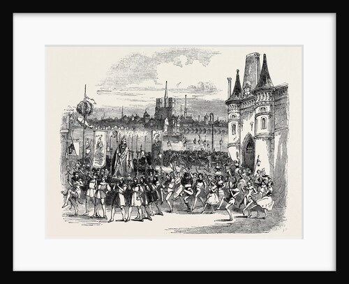 Scene from the New Ballet of La Esmeralda, at Her Majesty's Theatre. by Anonymous