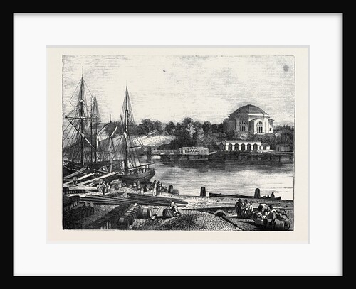 Stockholm, the Admiralty and Harbour. by Anonymous