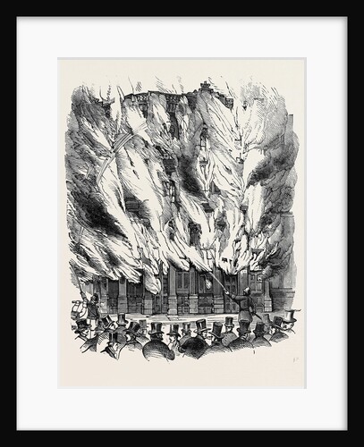 The Fire in Oxford Street by Anonymous