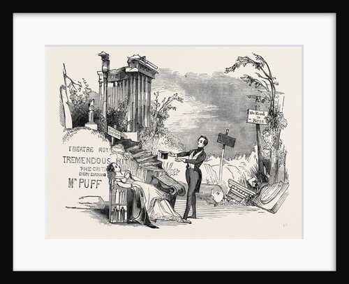 Scene from the New Extravaganza of the Drama at Home, at the Haymarket Theatre by Anonymous