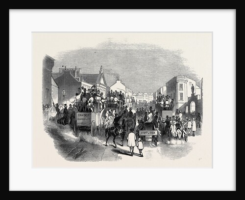 City of Cork, Scene on the Day of the O'Connell Dinner by Anonymous