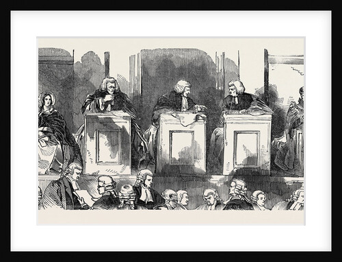 Justice Williams, Baron Gurney, Justice Maule by Anonymous