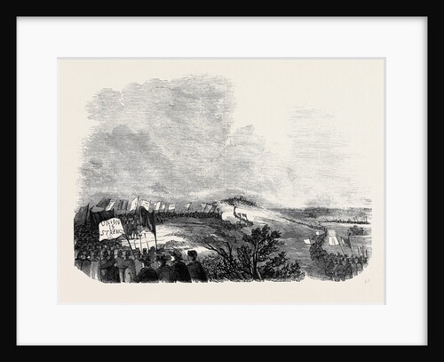 Meeting of Pitmen, on Pittington Hill. by Anonymous