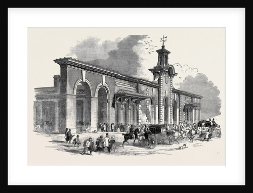 The New Bricklayers' Arms Terminus of the South-Eastern Railway. by Anonymous