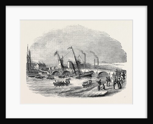 Wreck of the Severn Steamer, Newport-Bridge. by Anonymous