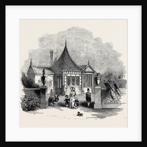 The Chinese Summer-House, Buckingham Palace Gardens. by Anonymous