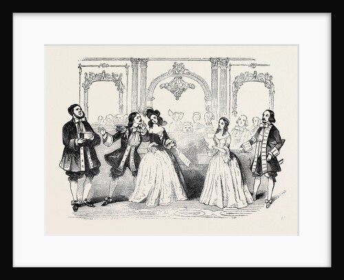 Scene from the Opera of the Crown Diamonds, at the Princess' Theatre. by Anonymous