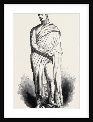 Colossal Statue of the Late Duke of Gordon, at Aberdeen by Anonymous