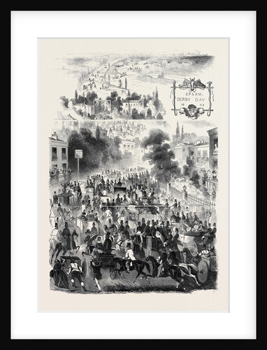 Epsom Races, the Road by Anonymous