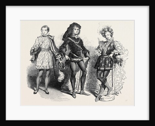 Ensign's Page; Page, Philip D'Aulnay; Page, Temp. Francis; Eton Montem 1844 by Anonymous