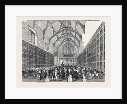 The Captain's Breakfast, in the College Hall, Eton Montem 1844 by Anonymous