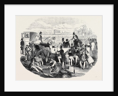 Picnic Party, at Ascot Races. by Anonymous