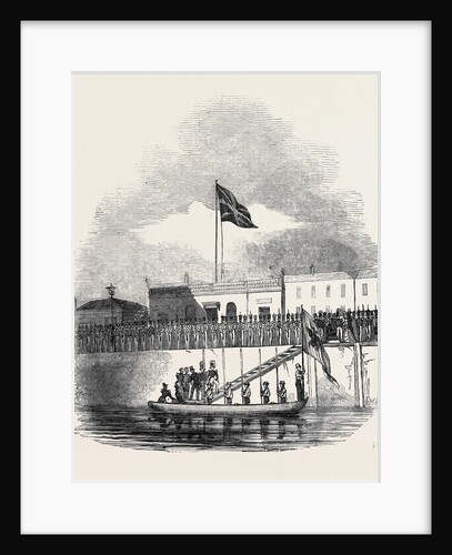 Departure of the Emperor of Russia, the Embarkation at Woolwich by Anonymous