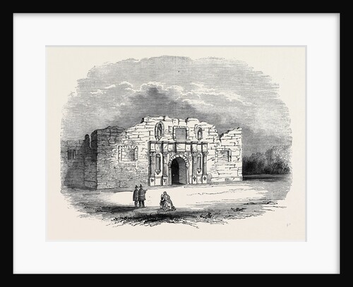 Texas: Church of Alamo, San Antonio De Bexar by Anonymous