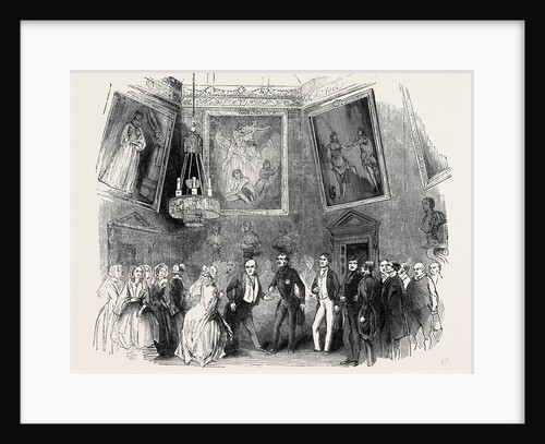 The Reception in the Saloon by Anonymous