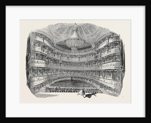 Interior of Her Majesty's Theatre, on Saturday Evening Last. by Anonymous