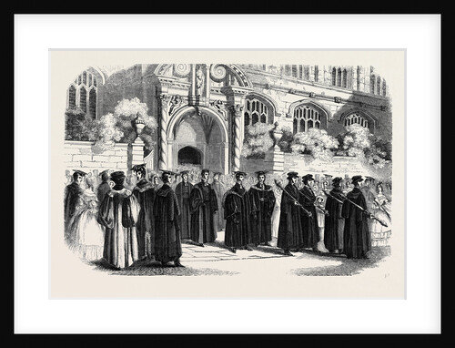 The Procession from St. Mary's. by Anonymous