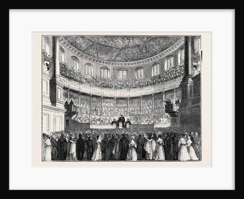 The Convocation in the Theatre by Anonymous
