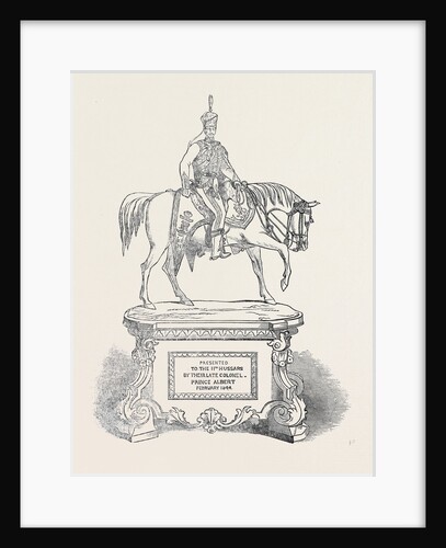 Plate Presented by H.R.H. Prince Albert to the Eleventh Hussars by Anonymous