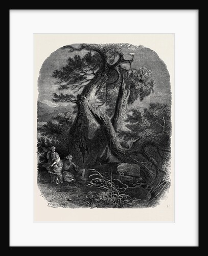 Specimen of Wood Engraving, the Death of the Children of Niobe by Anonymous